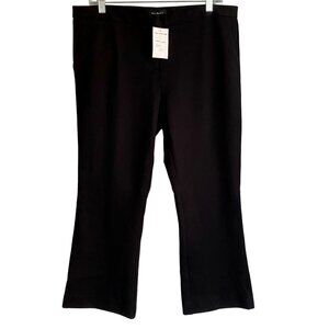 Max & Mia Black Dress Capri Pants Medium New
